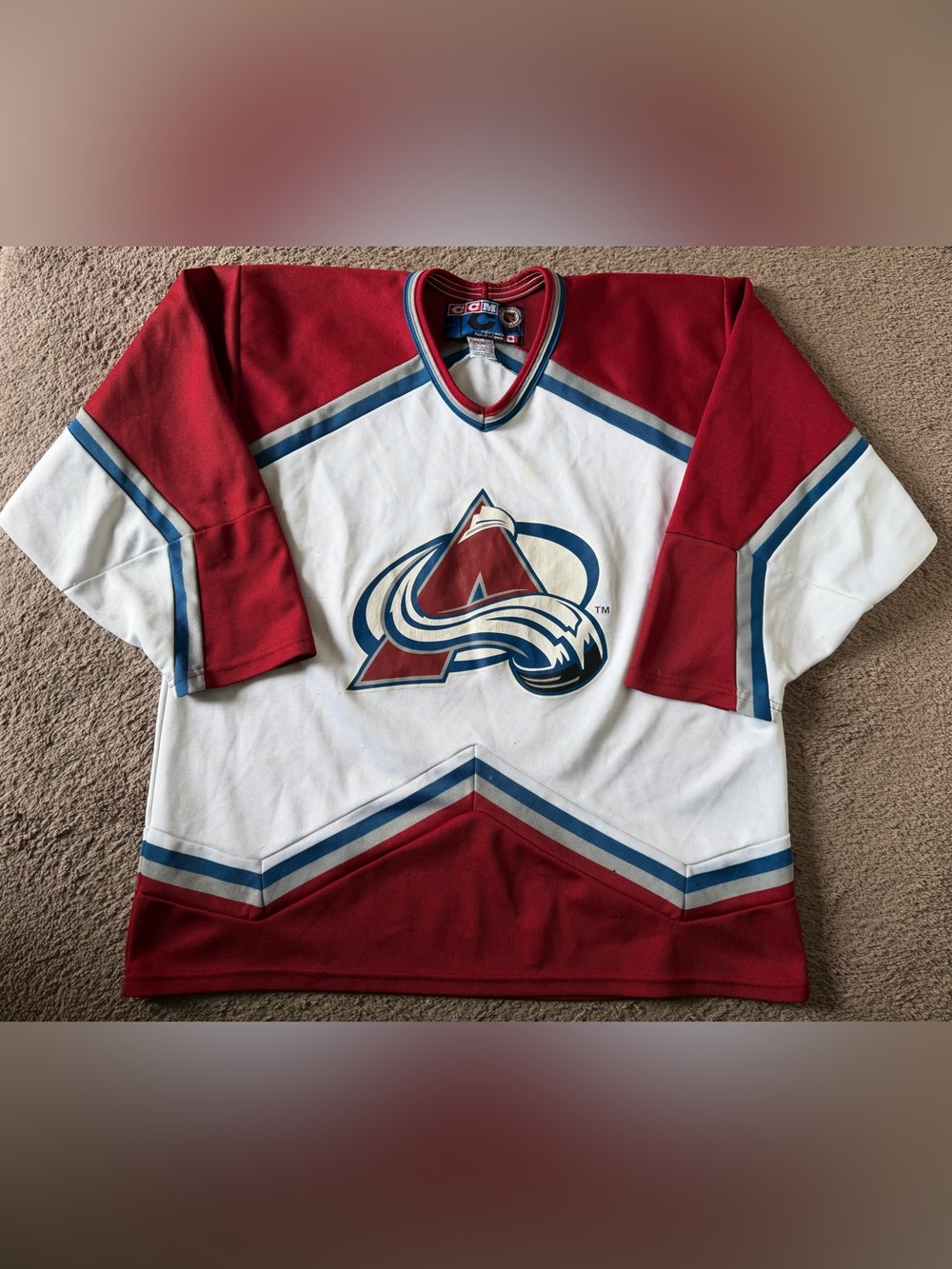 Vintage Colorado Avalanche Jersey